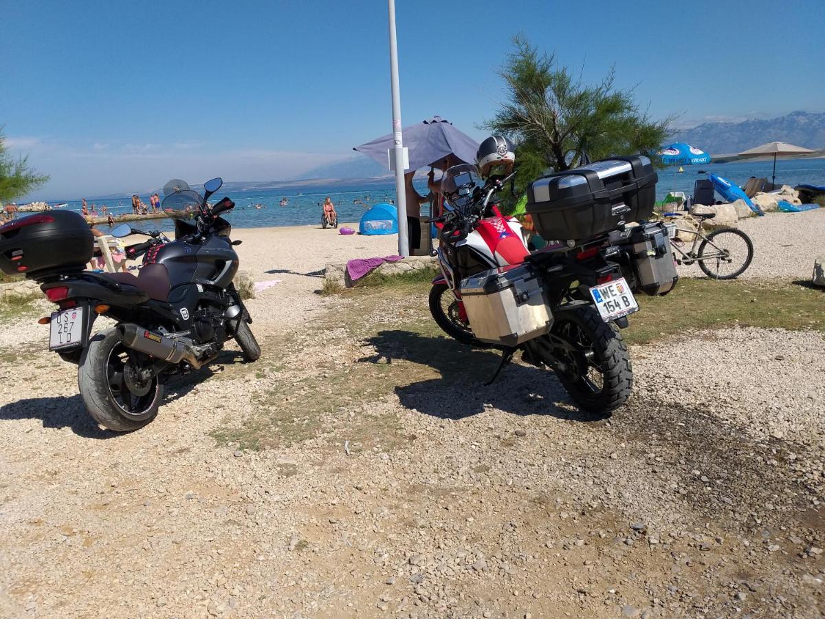 Familien Ferienhaus Vir Croatia 150M Strand Restaurant Einkaufen Eksteriør billede